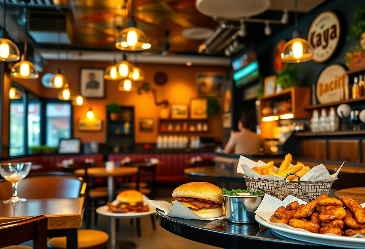 Interior of Bubba’s Biscuit and Charter 803 Bar & Grill after relocation.