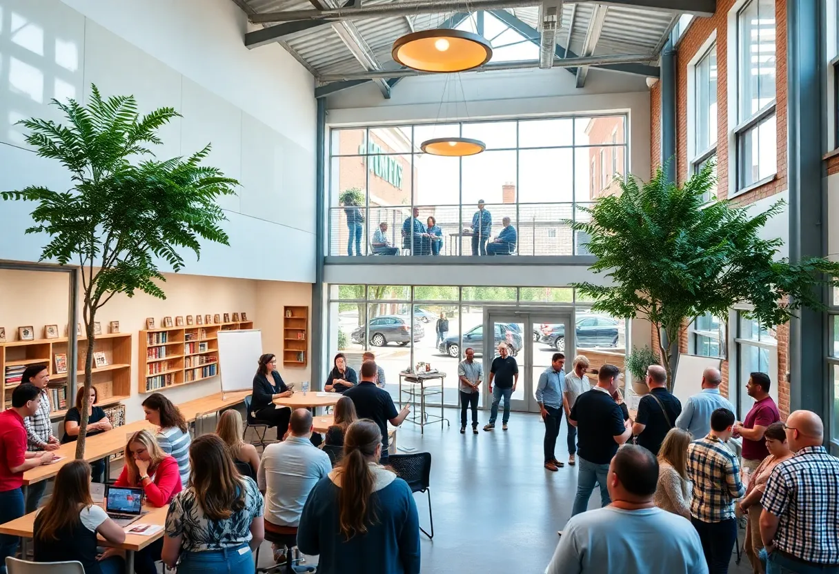 Community hub fostering local business and engagement in Lexington SC