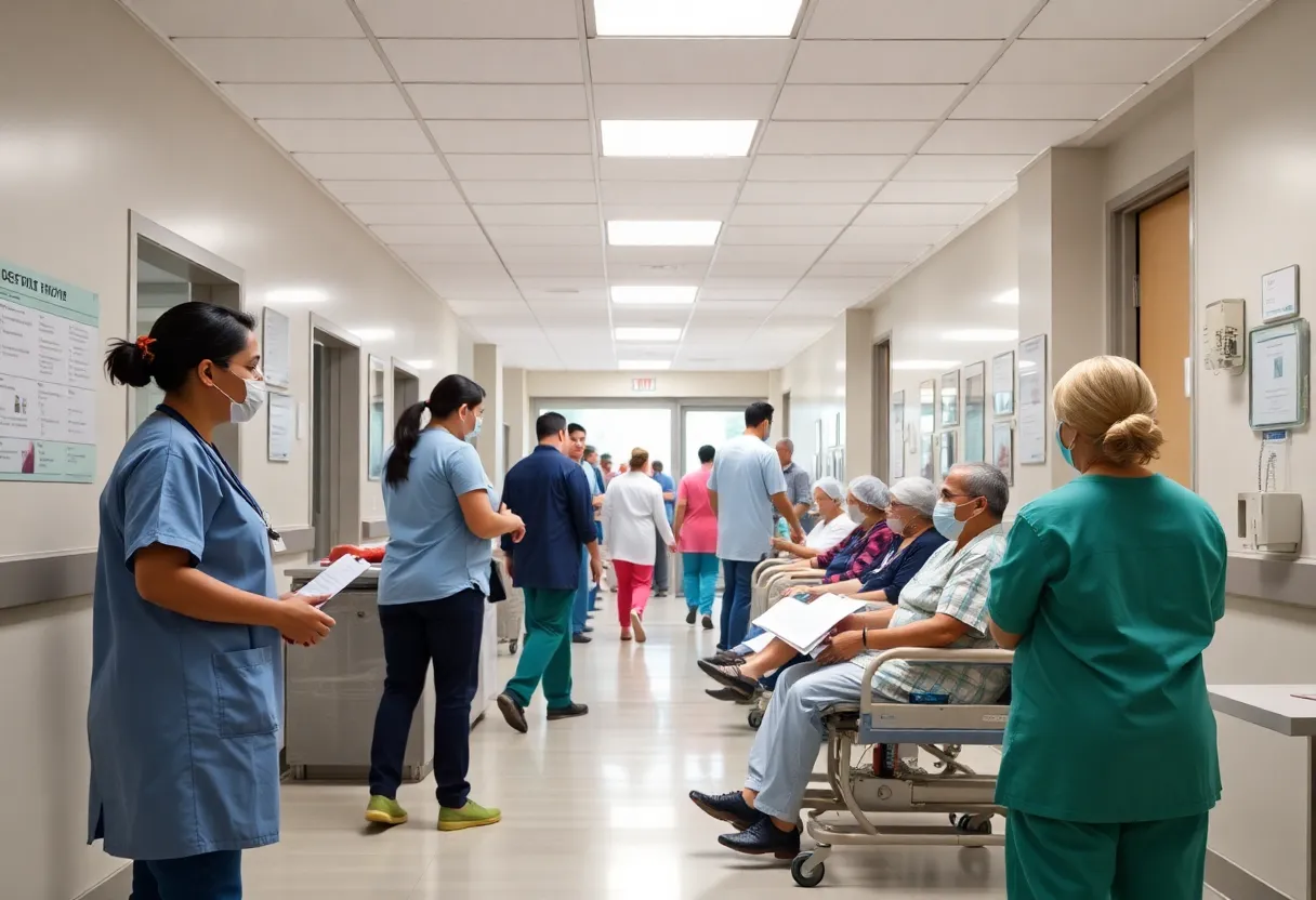 Healthcare professionals at Lexington Health providing patient care