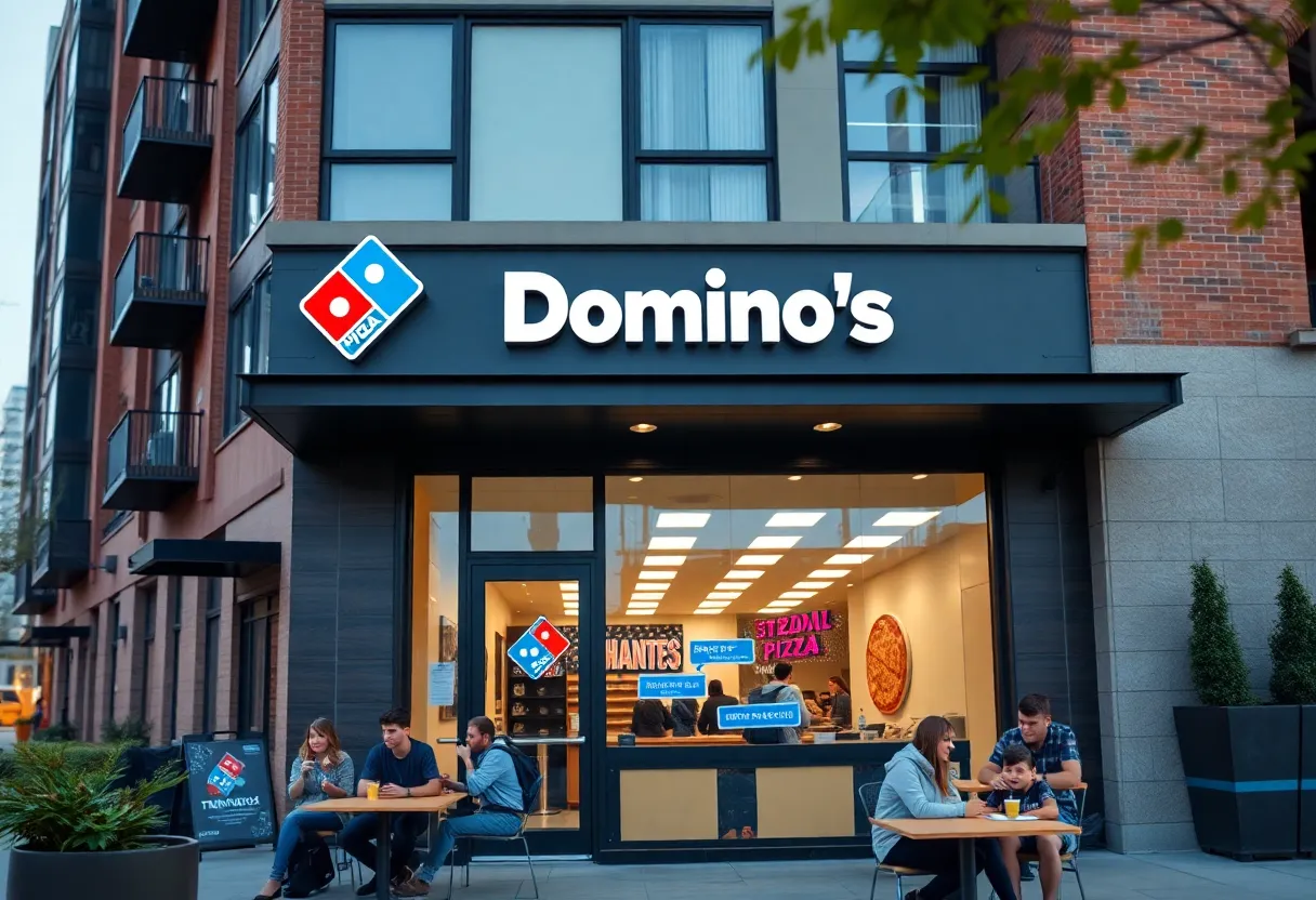 New Domino's Pizza location at Gateway 737 in Columbia