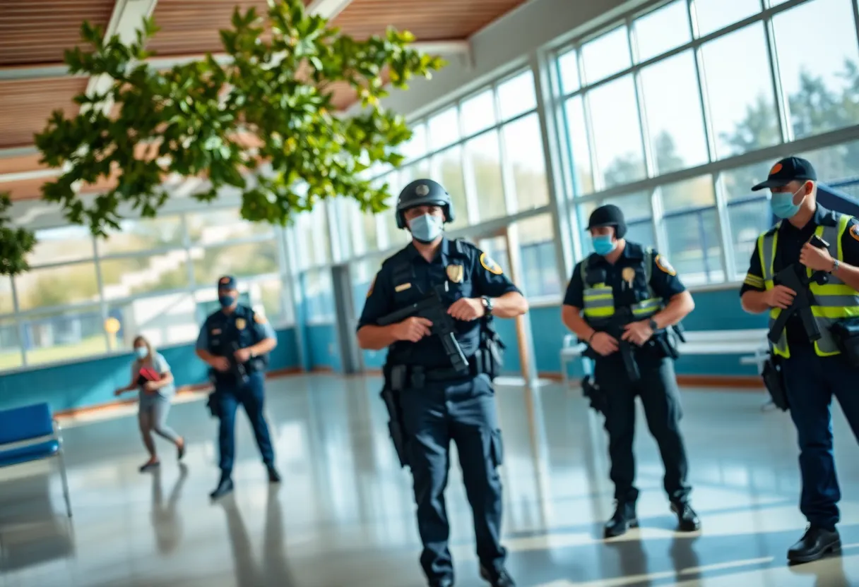 School safety measures at Brookland-Cayce High School