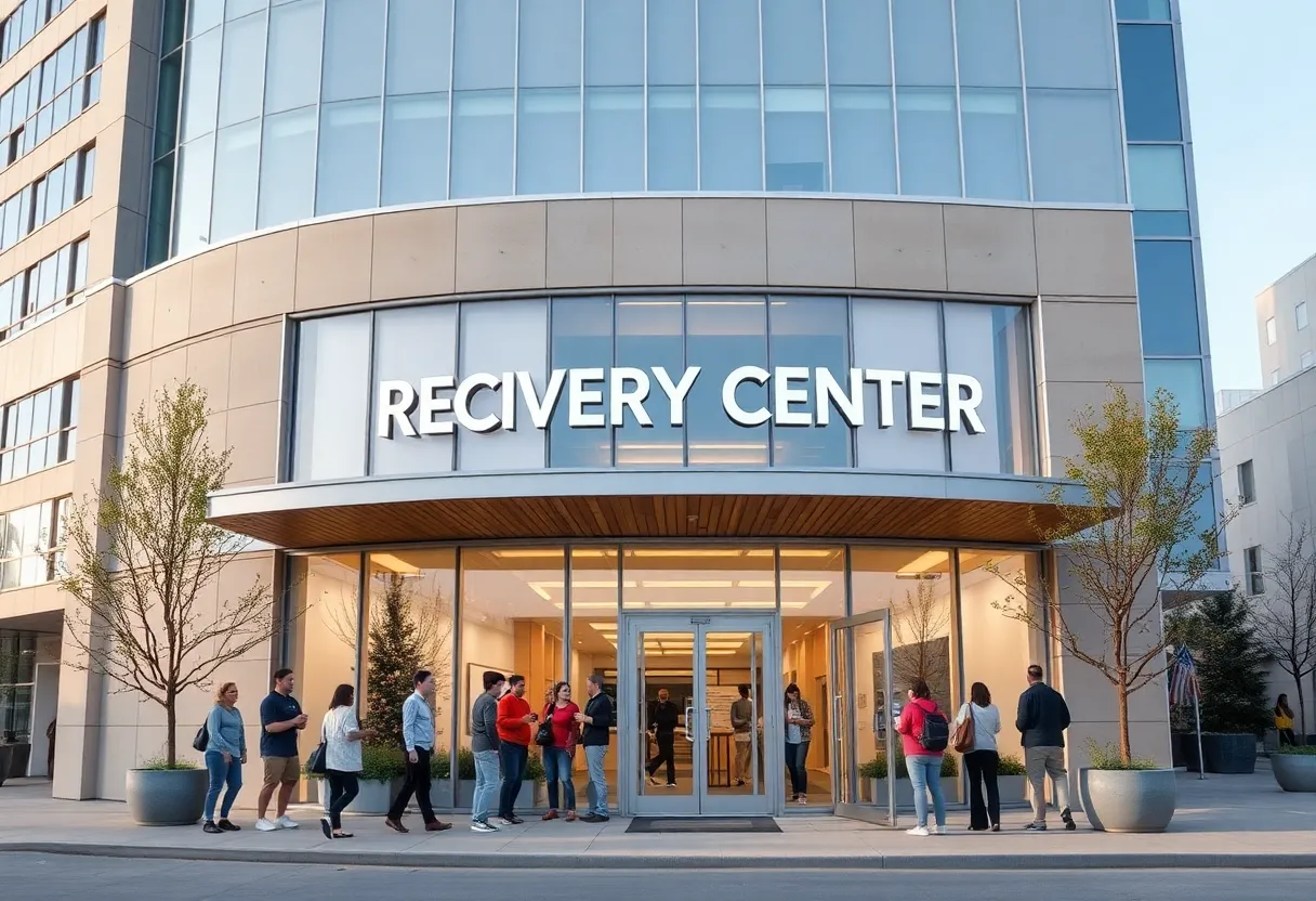 Exterior view of the Columbia Recovery Center at Hope Plaza