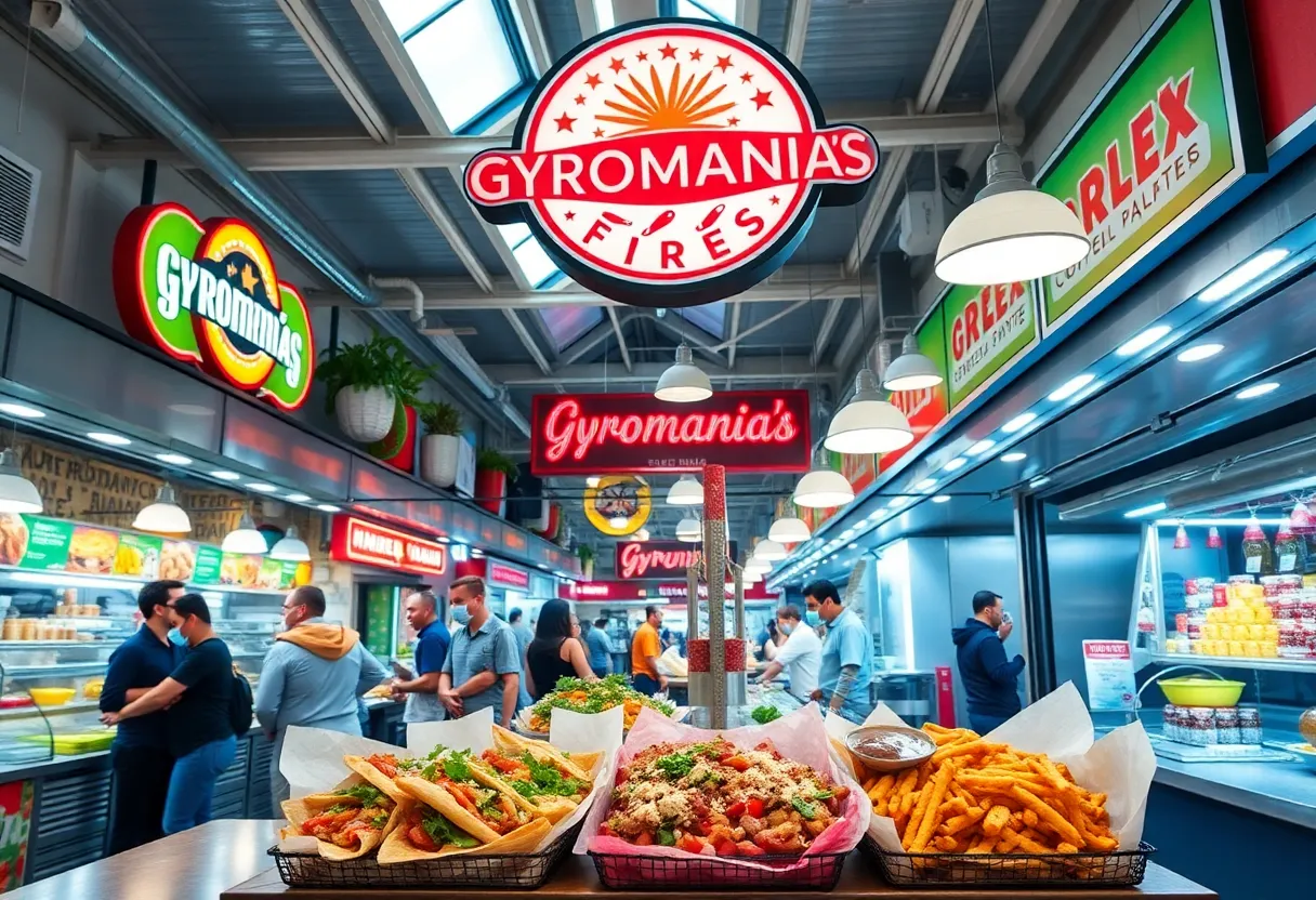 Gyros and Mediterranean platters from Gyromania in Gather COLA