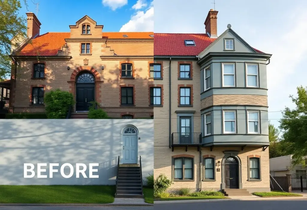 Rendering of historic infirmary restoration project in Columbia