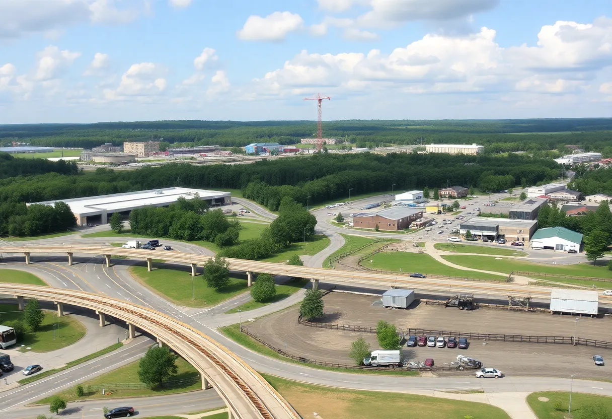 Members of the Lexington collaborative group discussing development plans