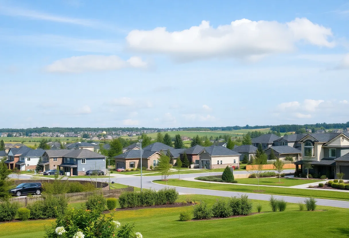 Rendering of new housing developments in Lexington County