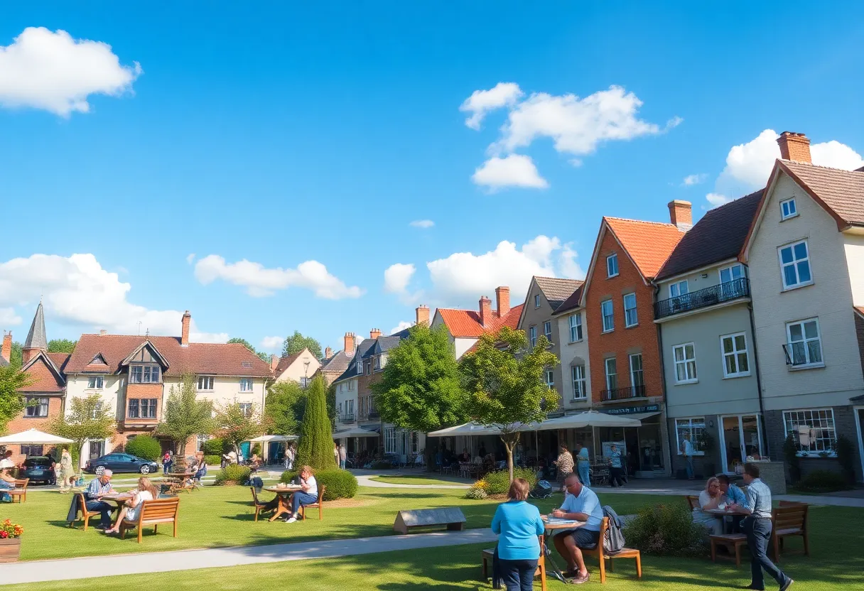 People enjoying outdoor activities on a sunny day in Lexington SC