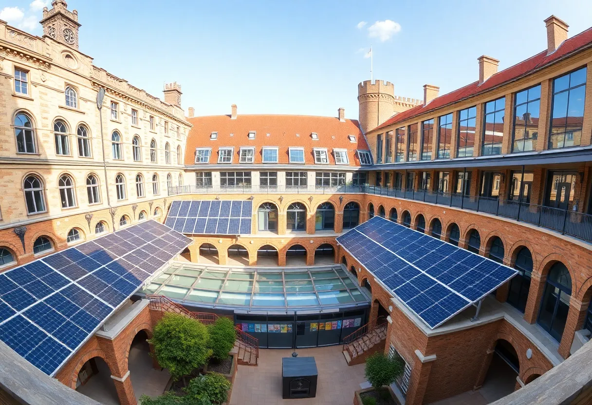 Exterior view of the South Yorkshire Institute of Technology in Barnsley.