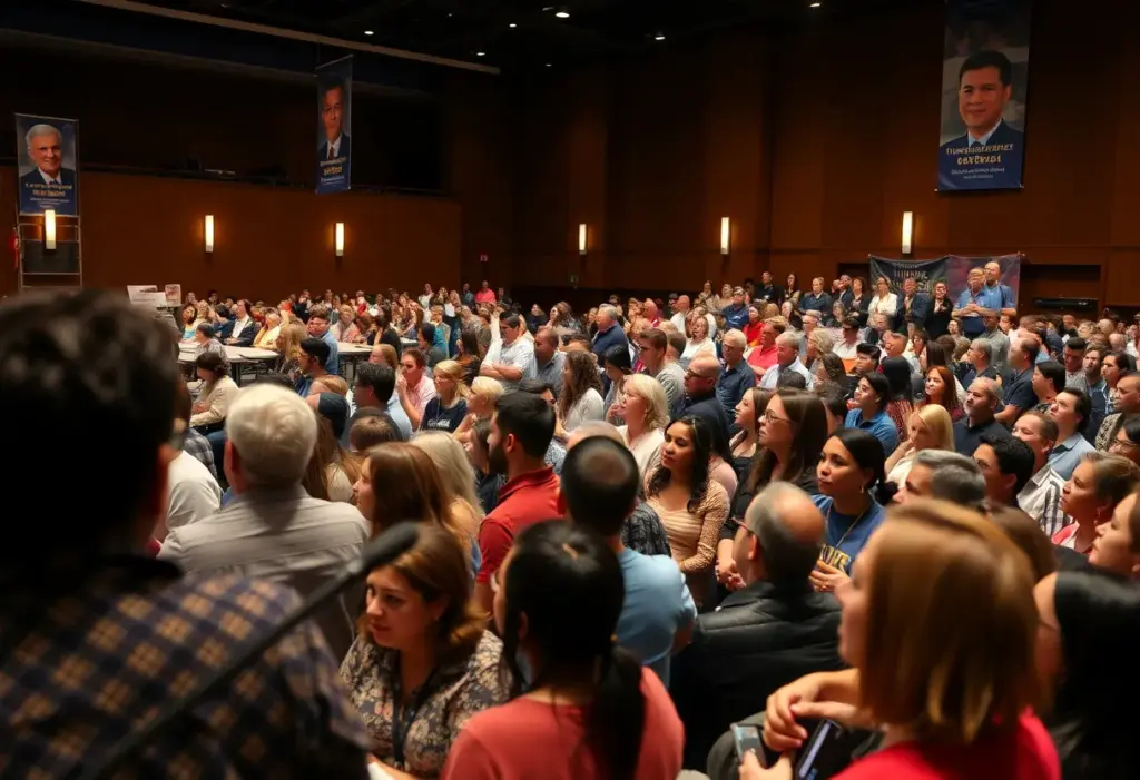 Columbia candidate forum with community engagement