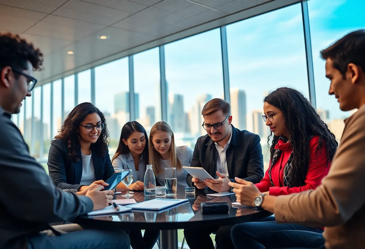 Diverse entrepreneurs collaborating under the Inclusive Innovation Catalyst initiative