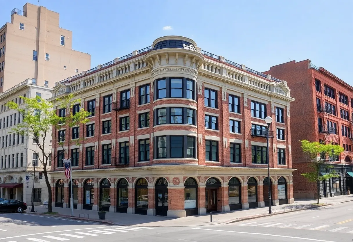 Exterior view of the historic Whit-Ash Furnishings property in Columbia.