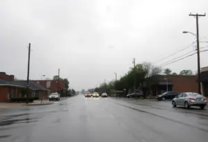 Gloomy and rainy weather in Lexington, SC during the morning