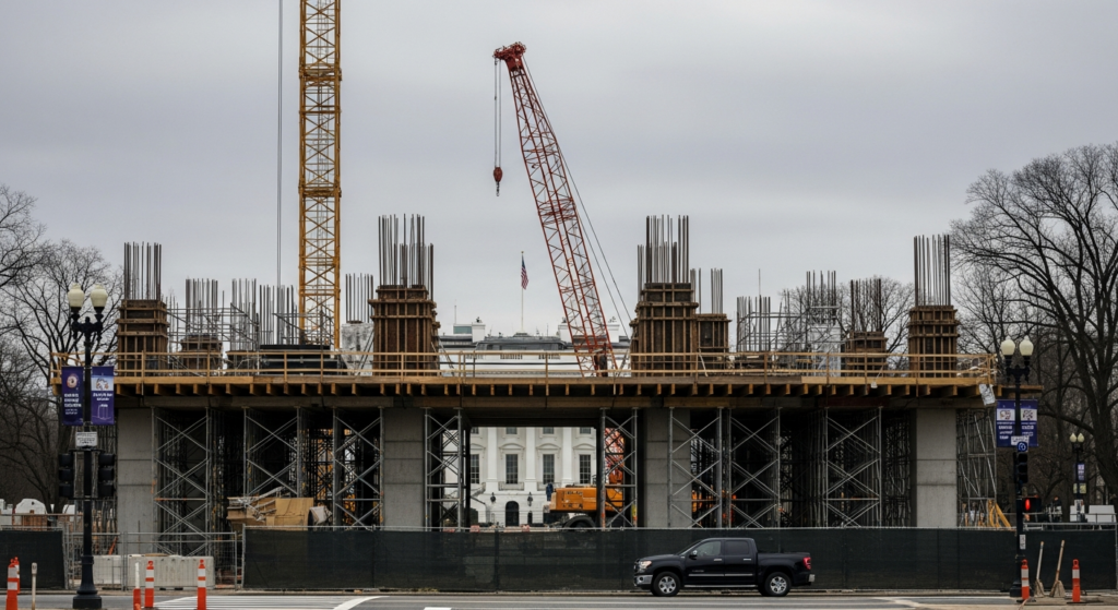 Federal Appeals Court Halts White House Ballroom Construction; Lexington Watches National Funding Oversight