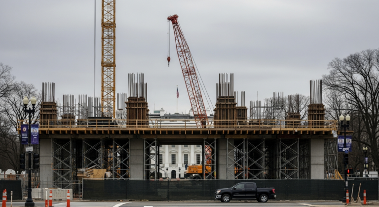 Federal Appeals Court Halts White House Ballroom Construction; Lexington Watches National Funding Oversight