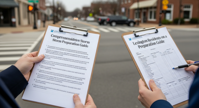 Lexington Residents Advised on Comprehensive Storm Preparation Guide